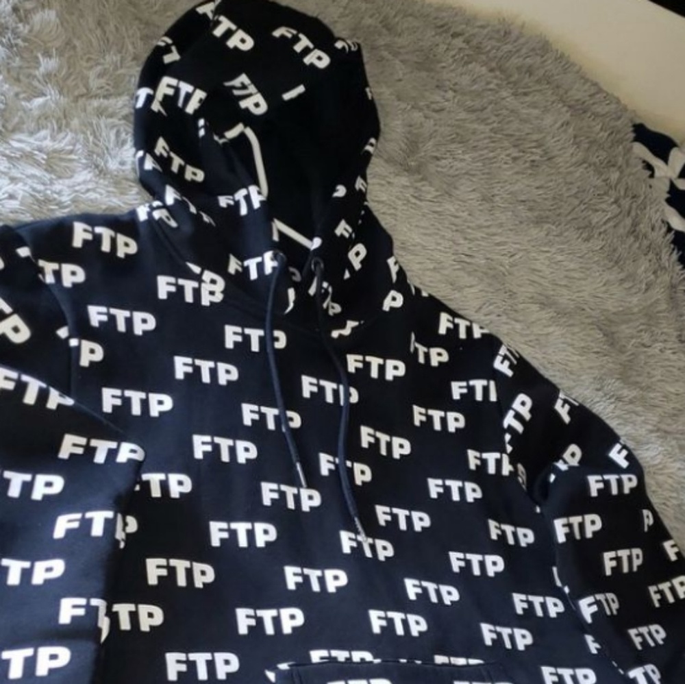 All over FTP hoodie Size medium